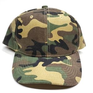 Camouflage Velcro Back Baseball Cap NWOT